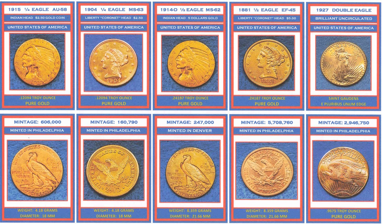 COIN COLLECTION AUCTION / SHIPPENSBURG AUCTION CENTER - FRI. AUG. 8 @ 5:00 PM